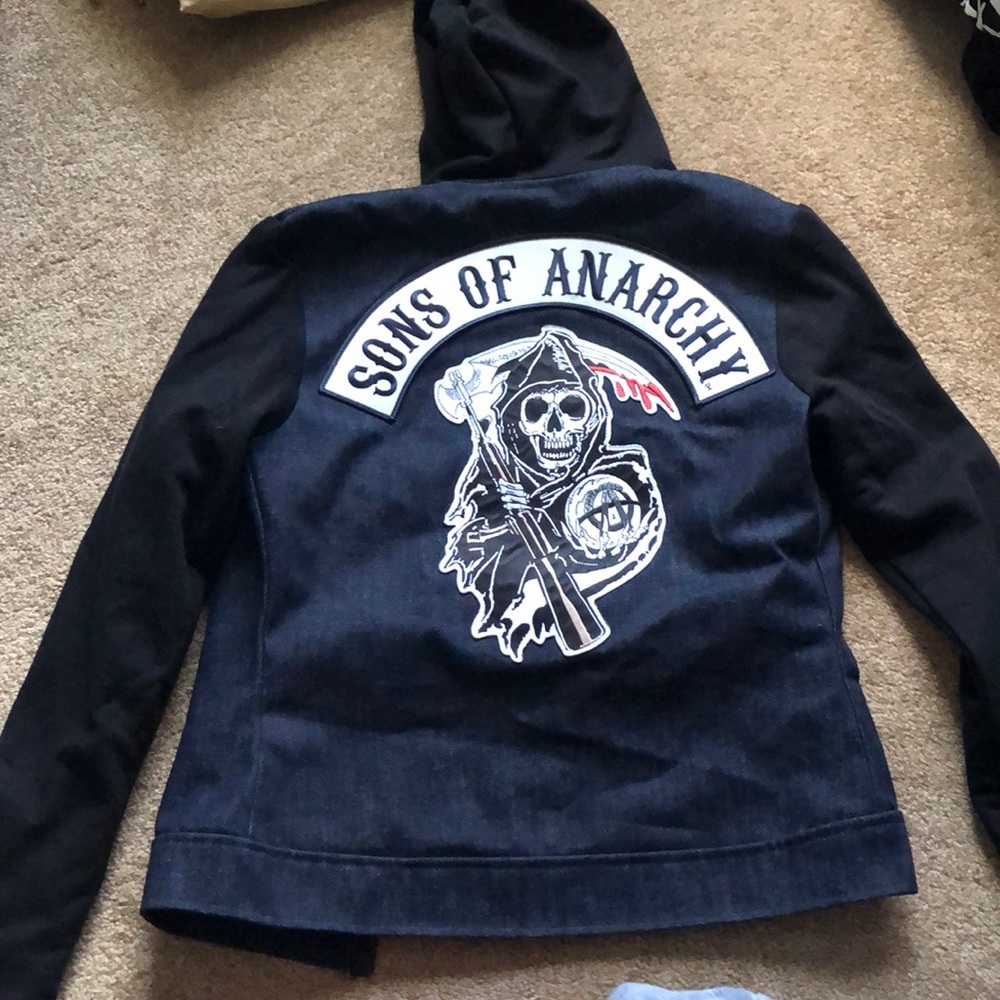 Sons of anarchy denim jacket